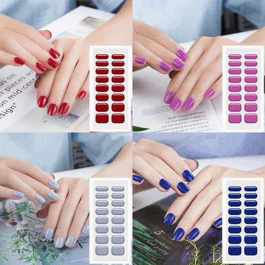 Wraps d'Ongles Autocollants – Manucure Instantanée et Élégante
