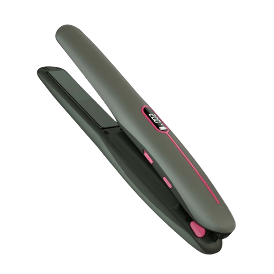 Mini Lisseur de Cheveux Portable avec Écran LCD – Pour des Coiffures Parfaites Où que Vous Soyez !